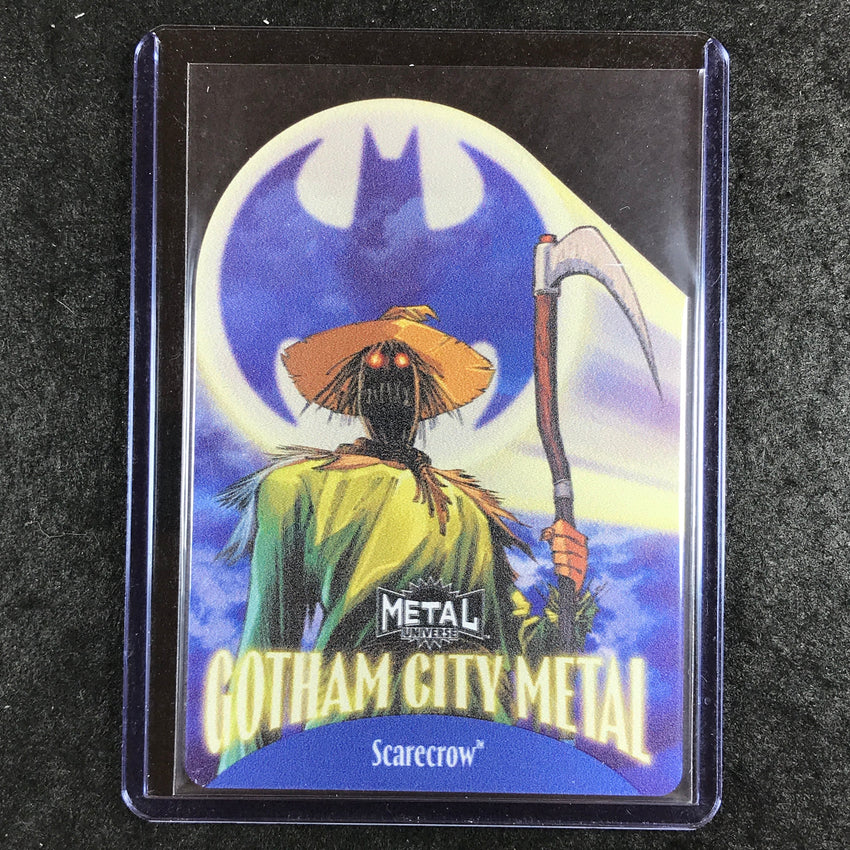 2025 Metal Universe Batman SCARECROW Gotham City Metal Die-Cut #16