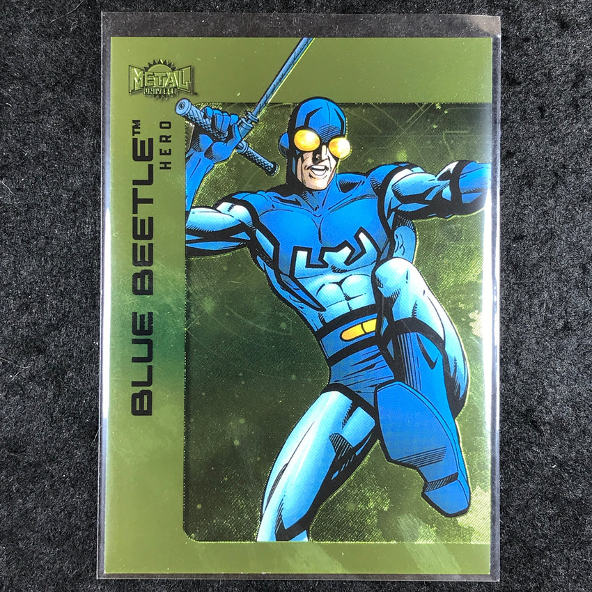 2025 Metal Universe Batman BLUE BEETLE Base Lime Green FX /175 #62