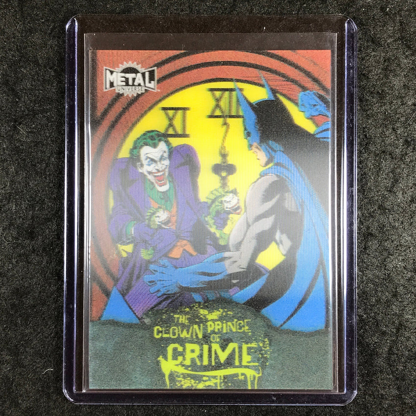 2025 Metal Universe Batman DETECTIVE COMICS #475 Clown Prince of Crime #CPC-10