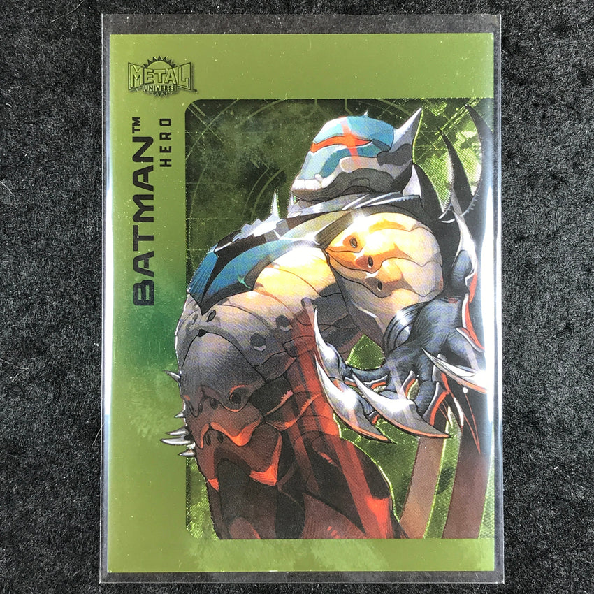 2025 Metal Universe Batman BATMAN (JEAN-PAUL VALLEY) Base Lime Green FX /175 #70