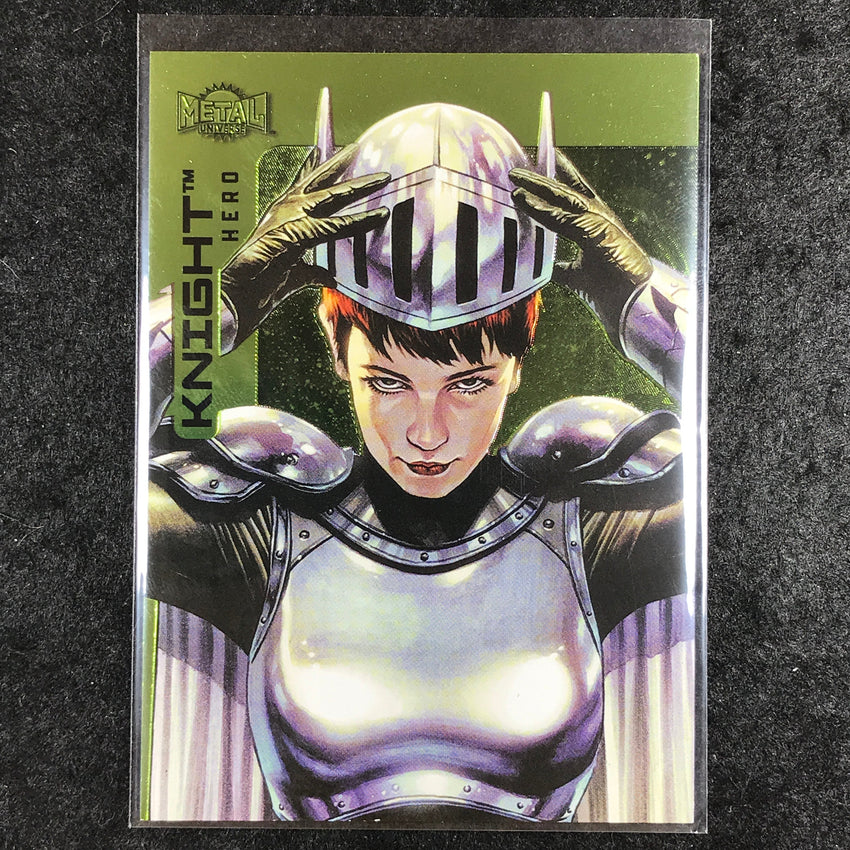 2025 Metal Universe Batman KNIGHT (BERYL HUTCHINSON) Base Lime Green FX /175 #72
