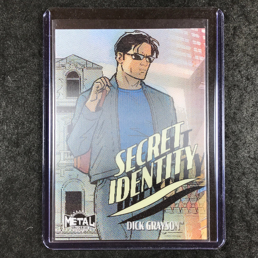 2025 Metal Universe Batman DICK GRAYSON NIGHTWING Secret Identity #SI-3
