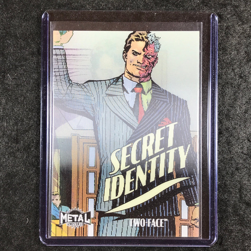 2025 Metal Universe Batman HARVEY DENT TWO-FACE Secret Identity Lenticular #SI-7