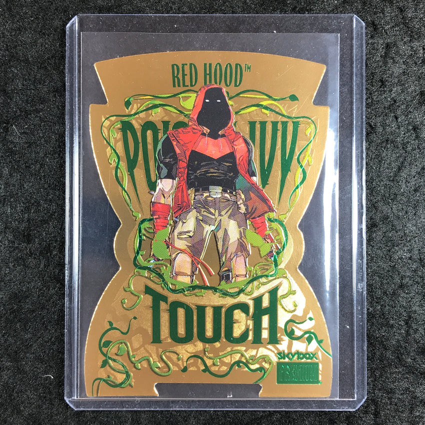 2025 Metal Universe Batman RED HOOD Poison Ivy Touch Die-Cut #PIT-3