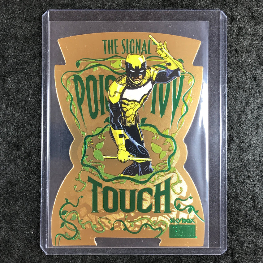 2025 Metal Universe Batman THE SIGNAL Poison Ivy Touch Die-Cut #PIT-12