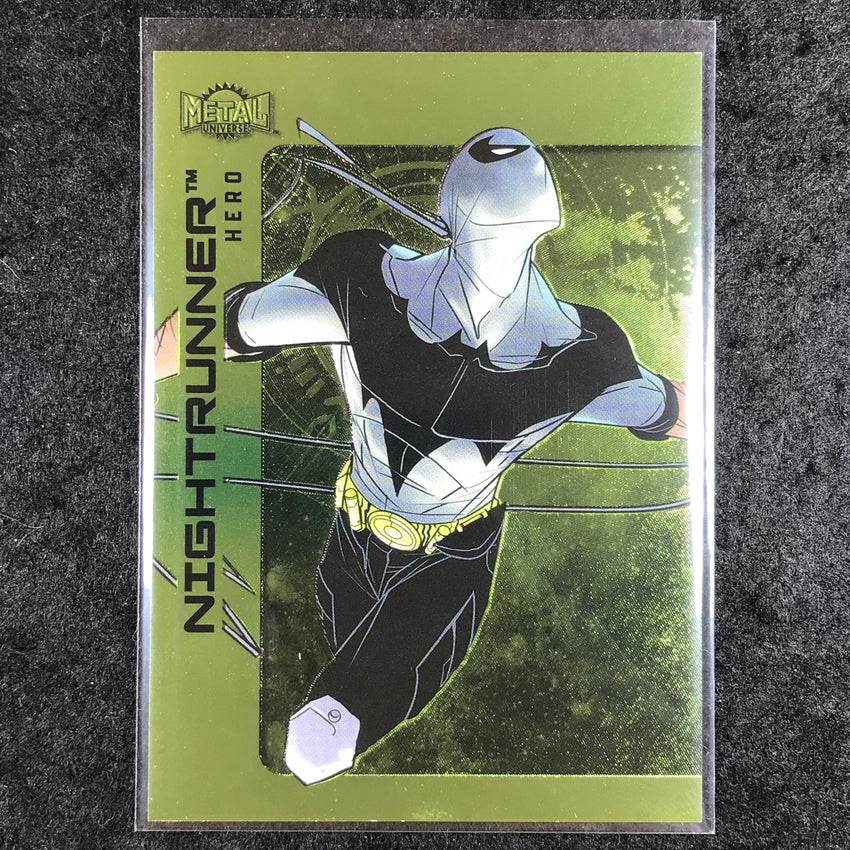 2025 Metal Universe Batman NIGHT RUNNER Base Lime Green FX /175 #79