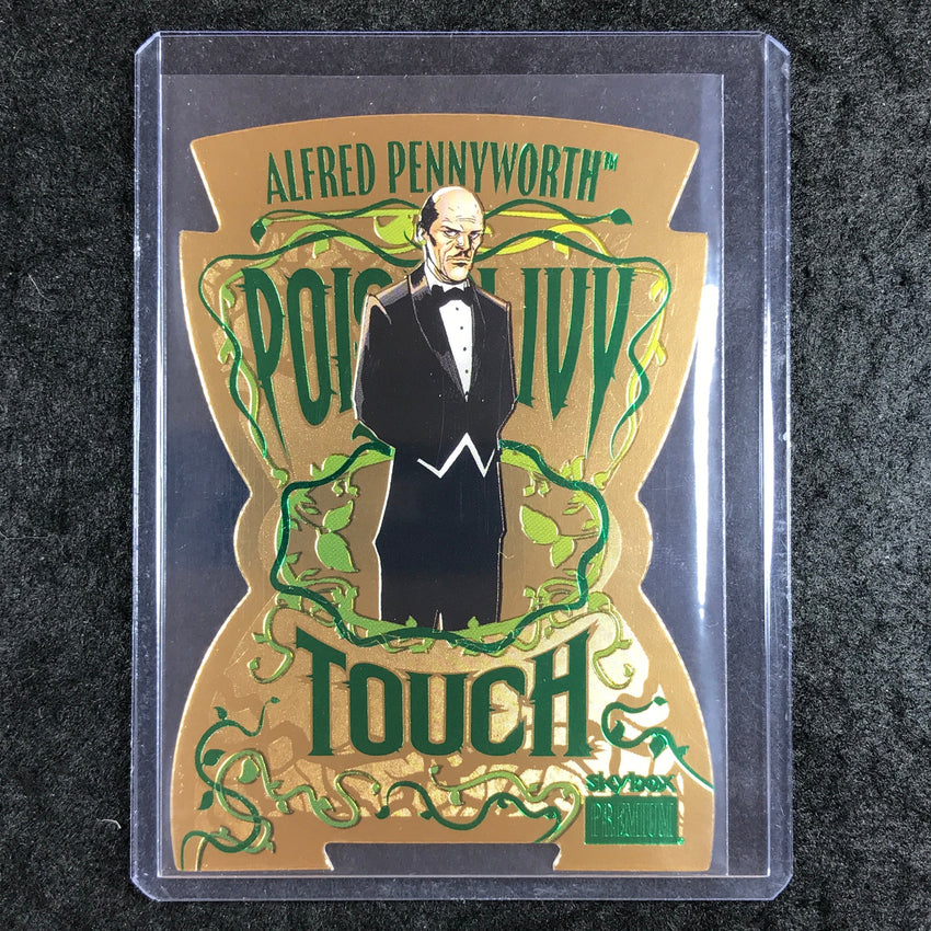 2025 Metal Universe Batman ALFRED PENNYWORTH Poison Ivy Touch Die-Cut #PIT-45