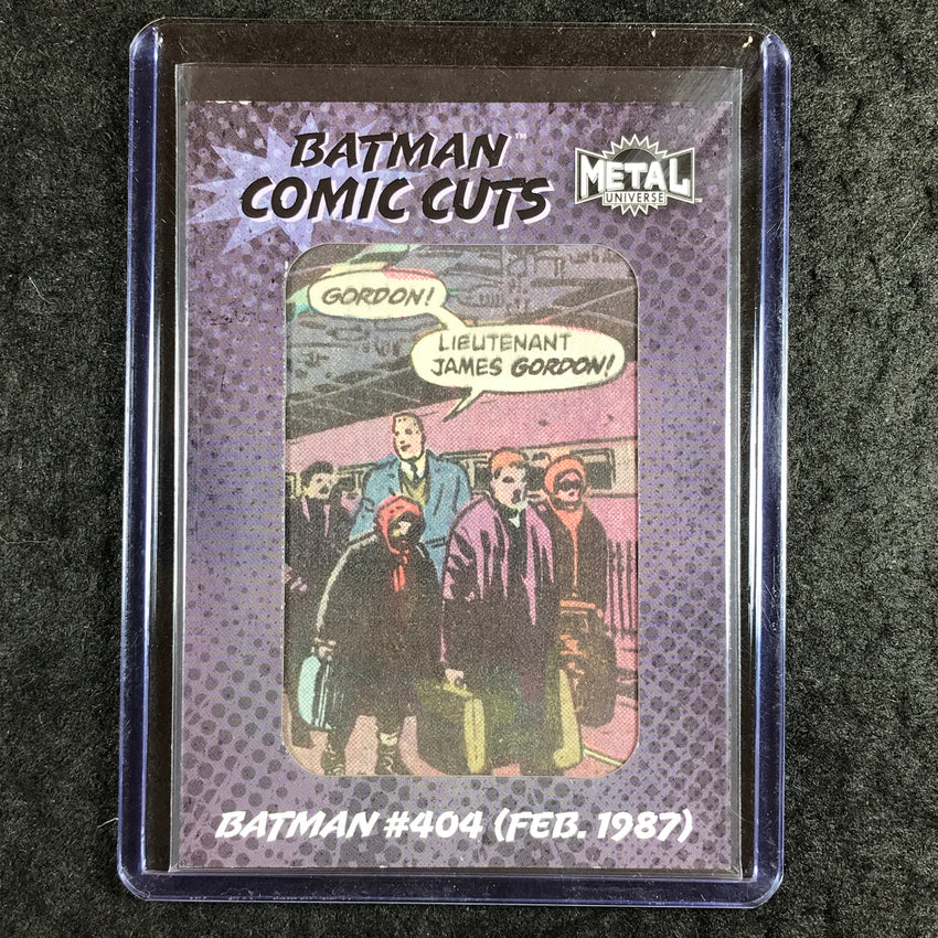 2025 Metal Universe Batman BATMAN (1940) #404 Comic Cuts 8/35 #CC-6