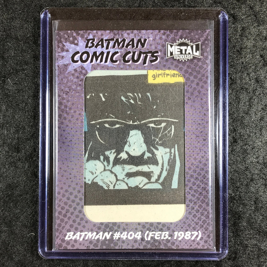 2025 Metal Universe Batman BATMAN (1940) #404 Comic Cuts 28/35 #CC-6