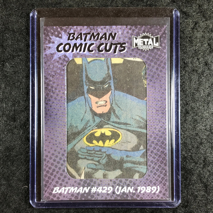 2025 Metal Universe Batman BATMAN (1940) #429 Comic Cuts 3/50 #CC-17