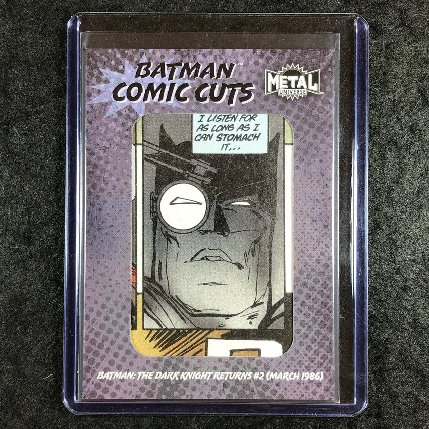2025 Metal Universe Batman DARK KNIGHT RETURNS (1986) #2 Comic Cuts 12/65 #CC-35