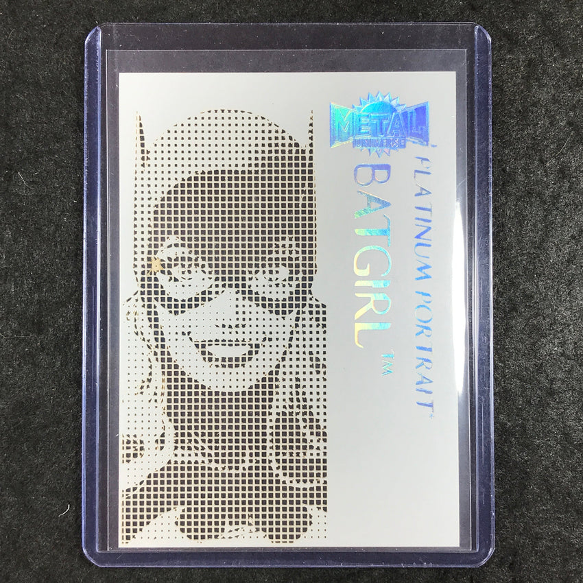 2025 Metal Universe Batman BATGIRL Platinum Portraits SSP #11