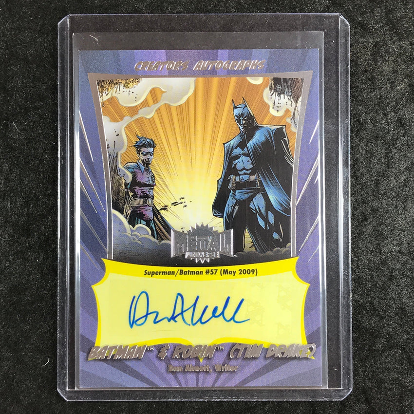 2025 Metal Universe Batman BATMAN & ROBIN TIM DRAKE Creator Auto #CA-DA