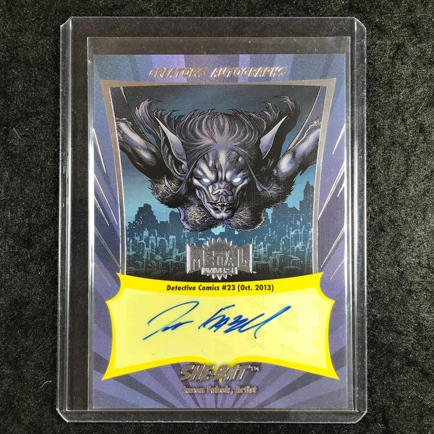 2025 Metal Universe Batman SHE-BAT JASON FABOK Creator Auto #CA-JF