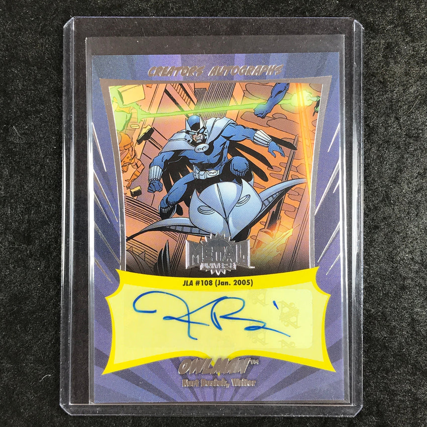2025 Metal Universe Batman OWLMAN KURT BUSIEK Creator Auto #CA-KB
