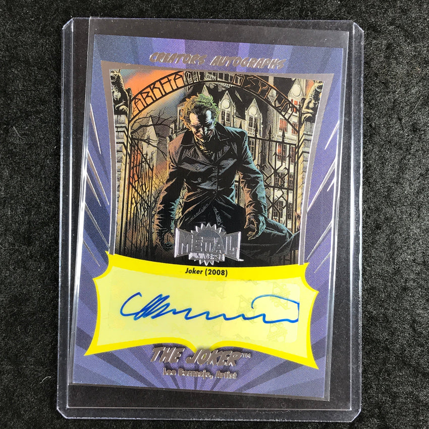 2025 Metal Universe Batman THE JOKER LEE BERMEJO Creator Auto #CA-LB