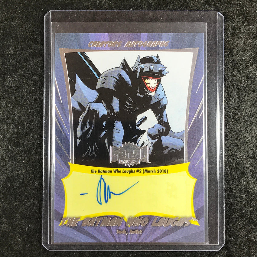 2025 Metal Universe Batman BATMAN WHO LAUGHS JOCK Creator Auto #CA-JK (A)