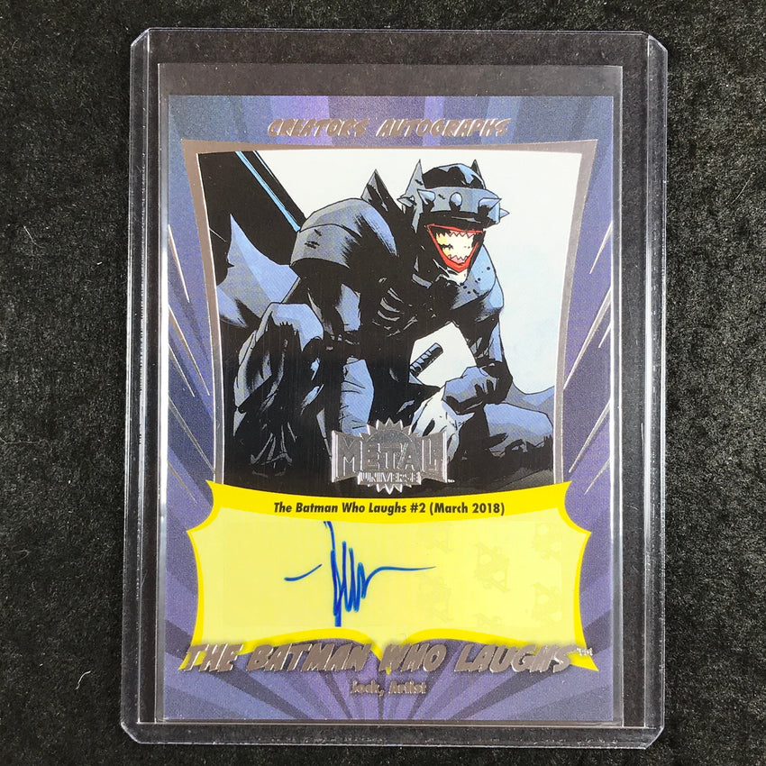 2025 Metal Universe Batman BATMAN WHO LAUGHS JOCK Creator Auto #CA-JK (B)