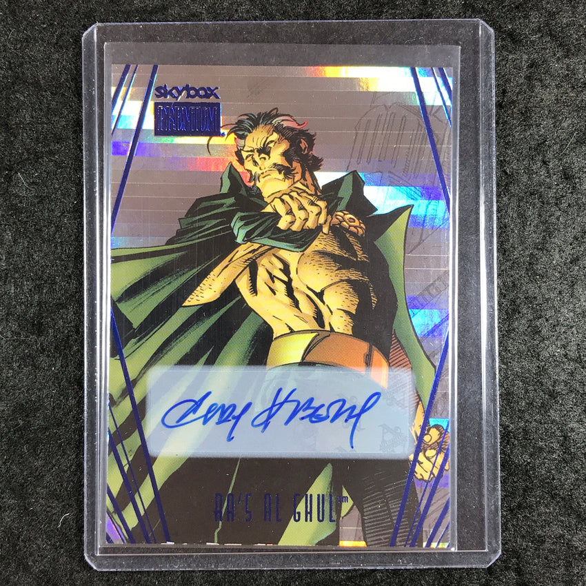 2025 Metal Universe Batman RA'S AL GHUL ANDY KUBERT Skybox Premium Auto 17/25