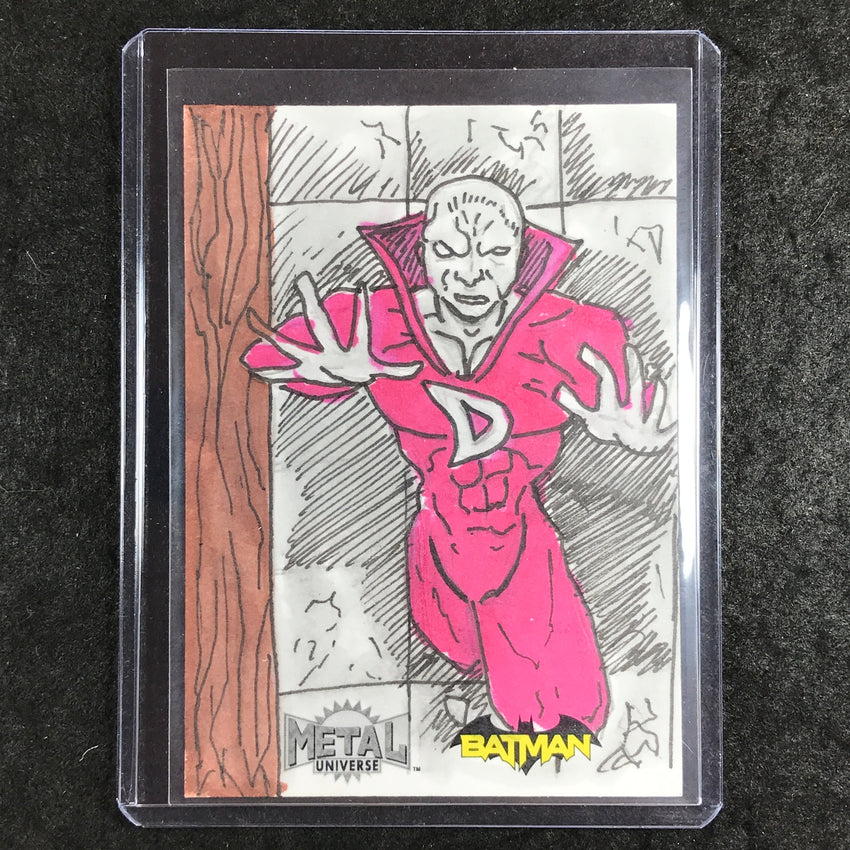 2025 Metal Universe Batman DEADMAN Artist Sketch 1/1 SCHUBERT A. RIVAS