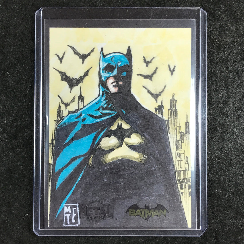 2025 Metal Universe Batman BATMAN Artist Sketch 1/1 METEHAN ERBIL