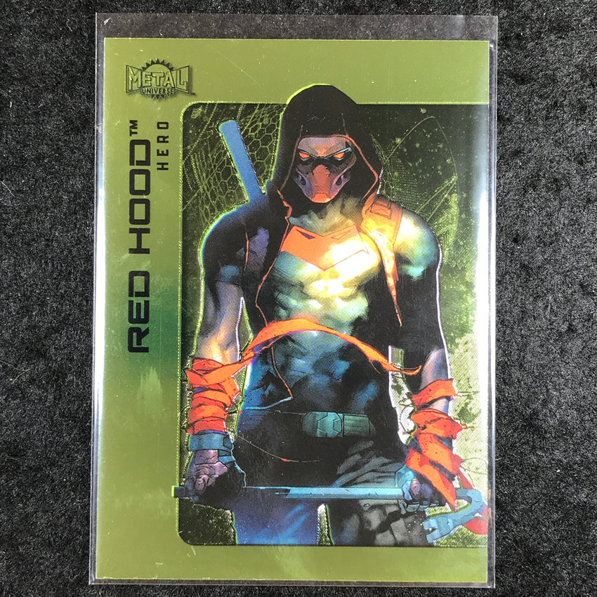 2025 Metal Universe Batman RED HOOD Base Lime Green FX /175 #92