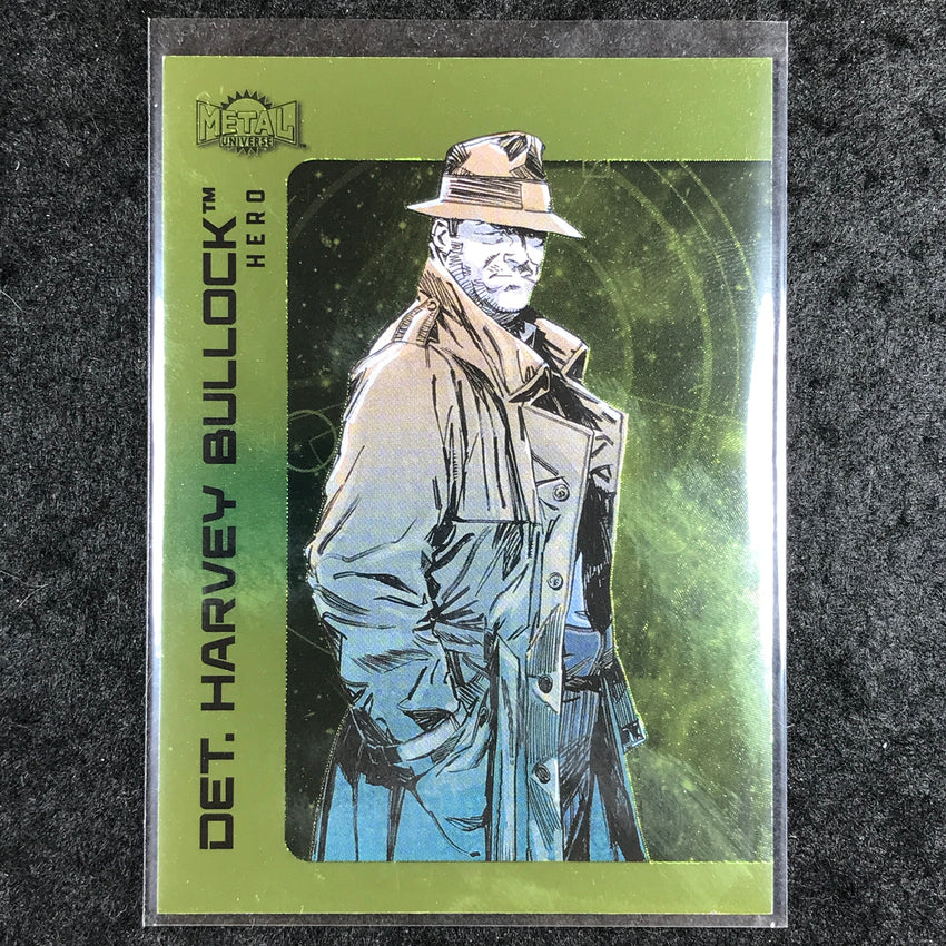 2025 Metal Universe Batman DET, HARVEY BULLOCK Base Lime Green FX /175 #96