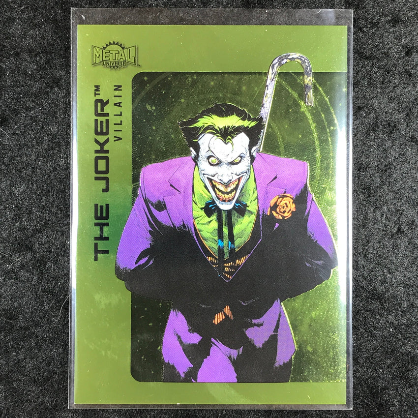 2025 Metal Universe Batman THE JOKER High Series Lime Green FX /175 #101