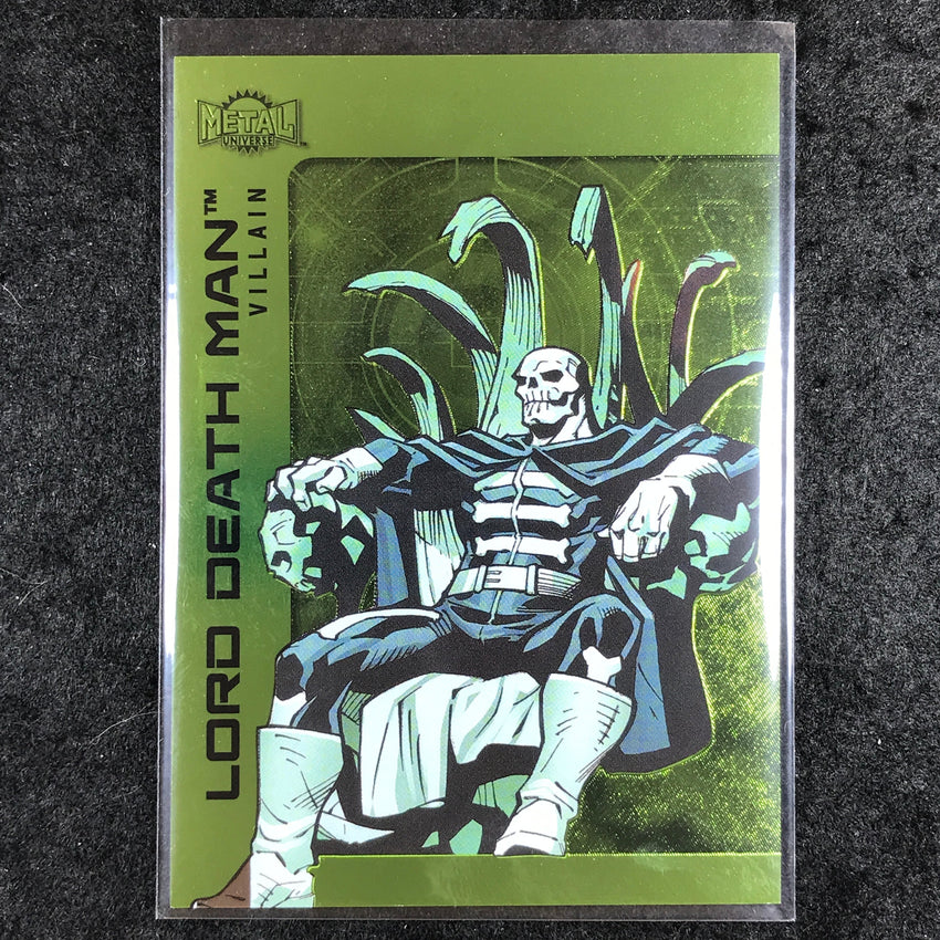 2025 Metal Universe Batman LORD DEATH MAN High Series Lime Green FX /175 #141