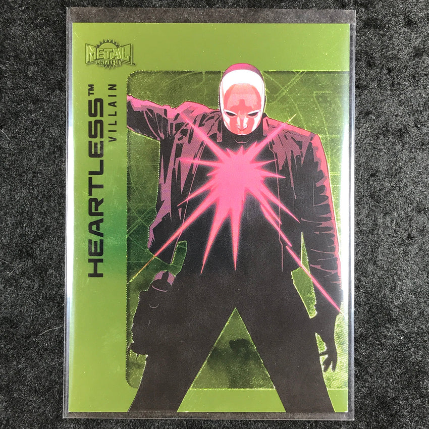 2025 Metal Universe Batman HEARTLESS High Series Lime Green FX /175 #148