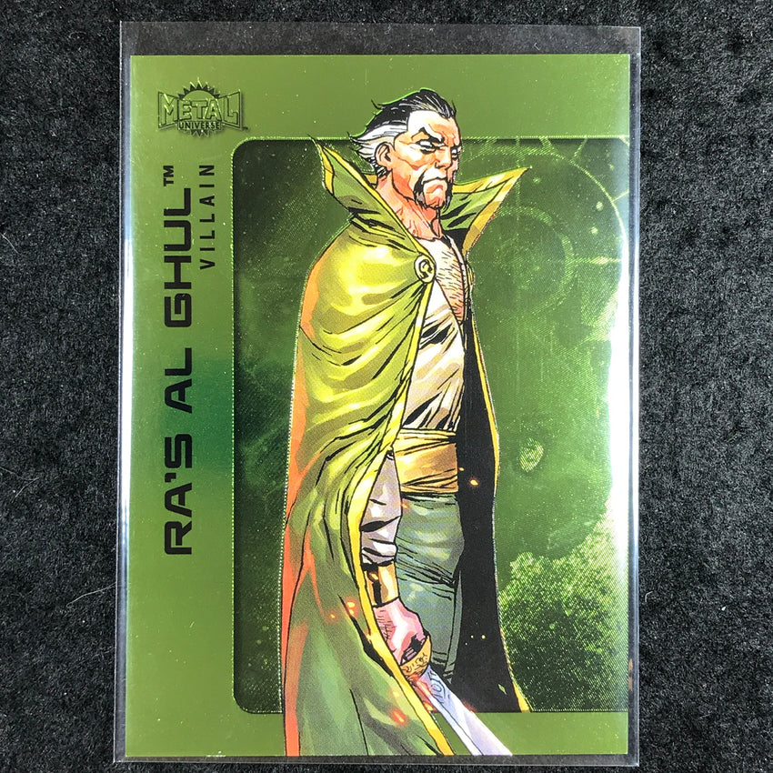 2025 Metal Universe Batman RA'S AL GHUL High Series Lime Green FX /175 #162