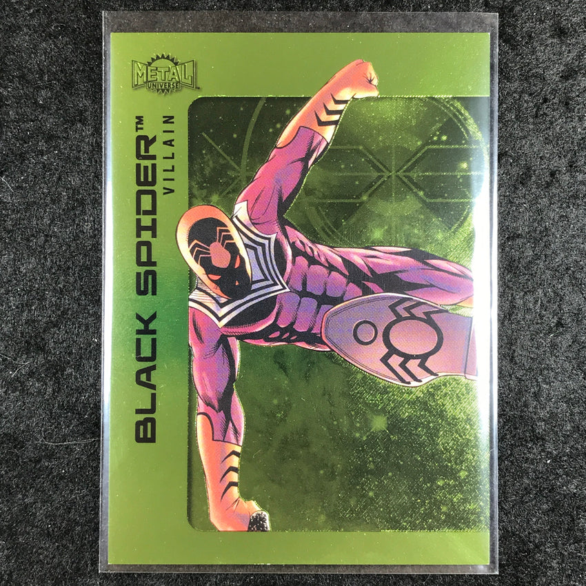 2025 Metal Universe Batman BLACK SPIDER High Series Lime Green FX /175 #164