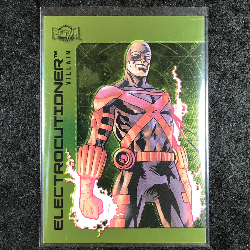 2025 Metal Universe Batman ELECTROCUTIONER High Series Lime Green FX /175 #169