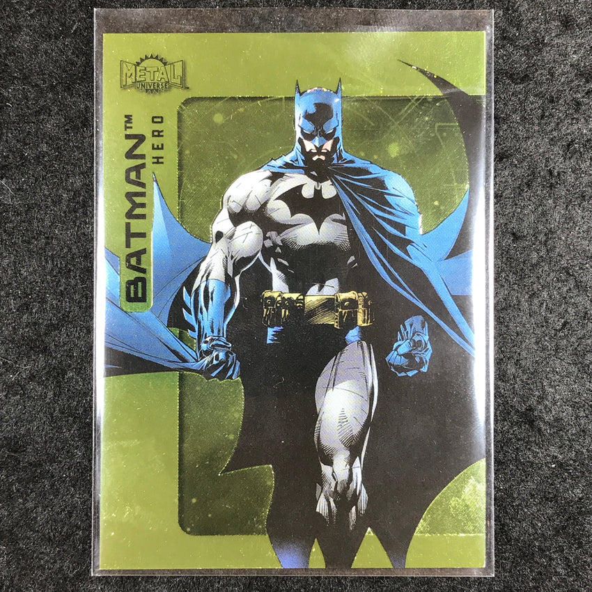 2025 Metal Universe Batman BATMAN (BRUCE WAYNE) Base Lime Green FX /175 #1
