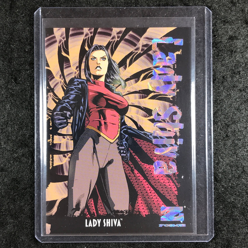 2025 Metal Universe Batman LADY SHIVA Z-Force Rave 62/100 #9