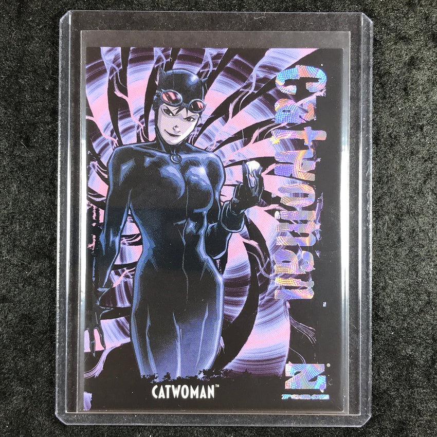 2025 Metal Universe Batman CATWOMAN Z-Force Rave 74/100 #19