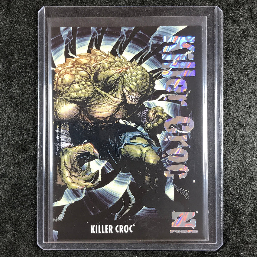 2025 Metal Universe Batman KILLER CROC Z-Force Detective Rave 45/50 #17
