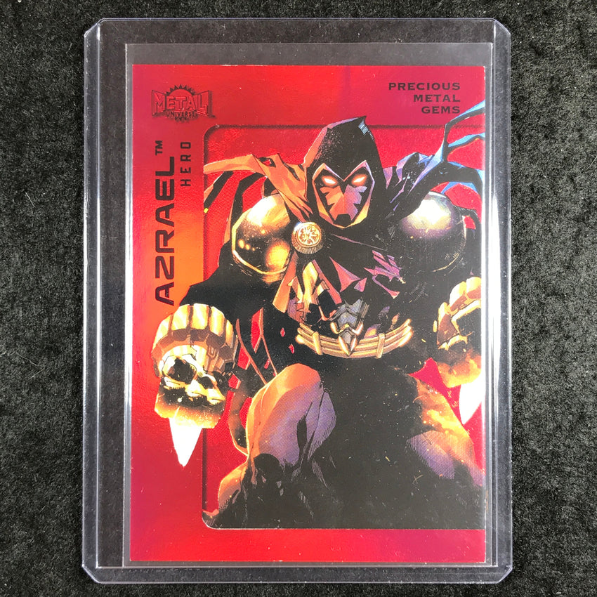 2025 Metal Universe Batman AZRAEL Precious Metal Gems Red 11/100 #16