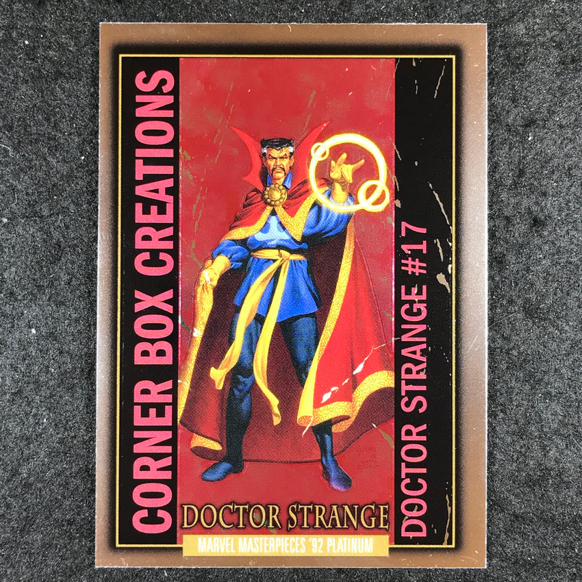 2024 Marvel Masterpieces '92 Platinum DOCTOR STRANGE Corner Box Creations #12