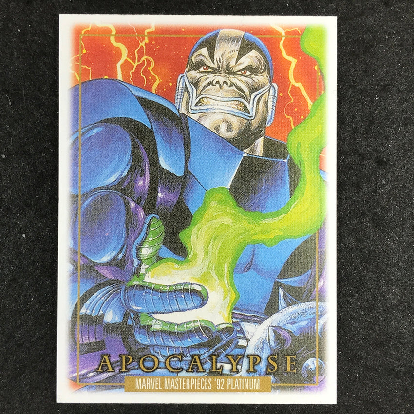 2024 Marvel Masterpieces '92 Platinum APOCALYPSE Base Canvas #10