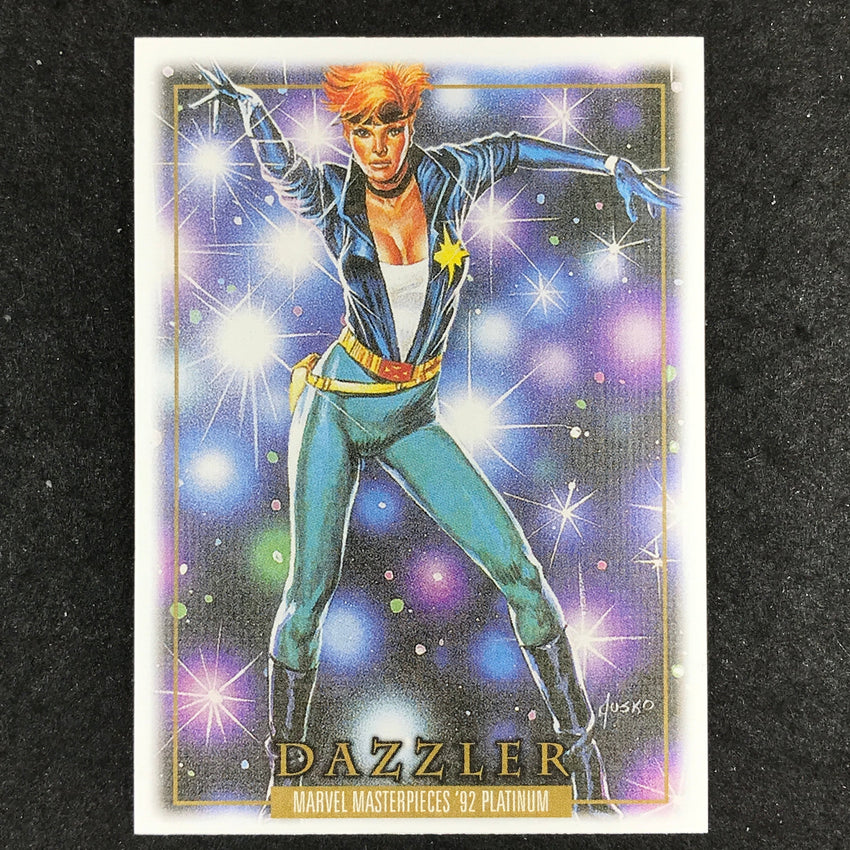 2024 Marvel Masterpieces '92 Platinum DAZZLER Base Canvas #20