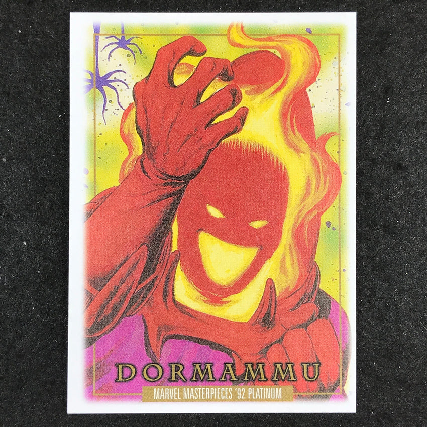 2024 Marvel Masterpieces '92 Platinum DORMAMMU Base Canvas #27