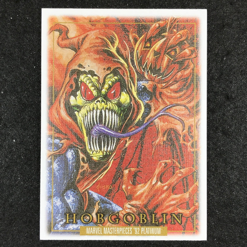 2024 Marvel Masterpieces '92 Platinum HOBGOBLIN Base Canvas #33