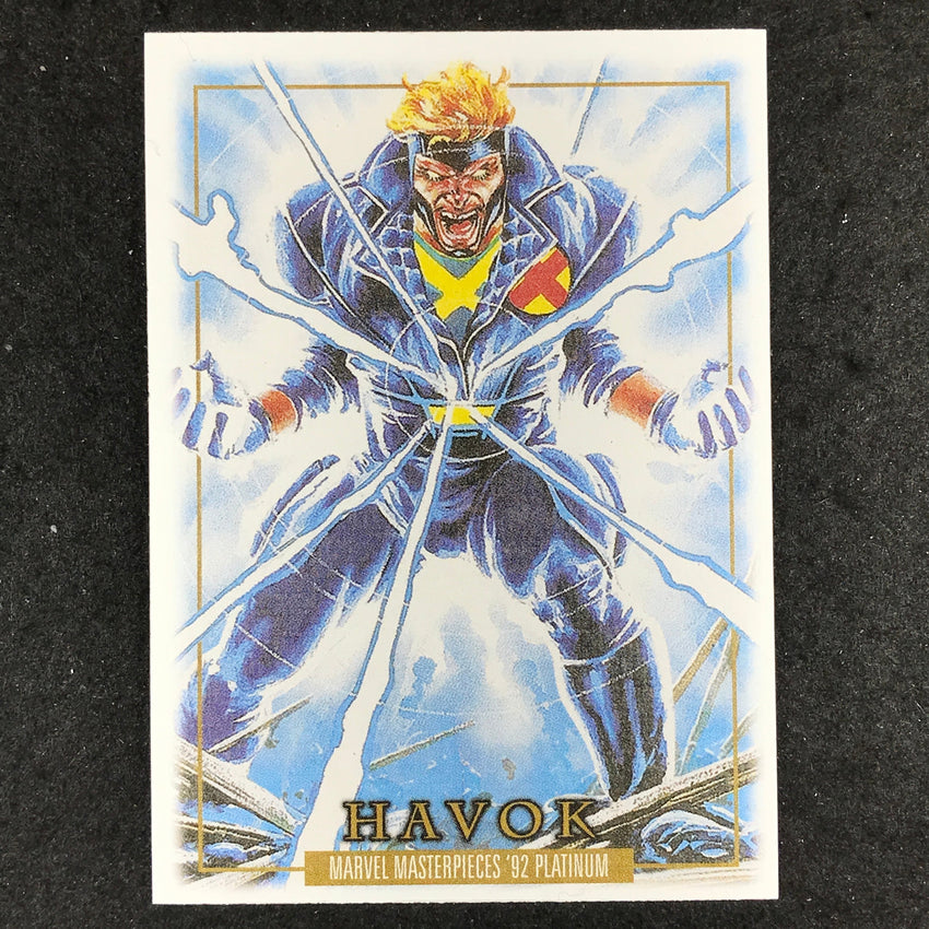 2024 Marvel Masterpieces '92 Platinum HAVOK Base Canvas #35