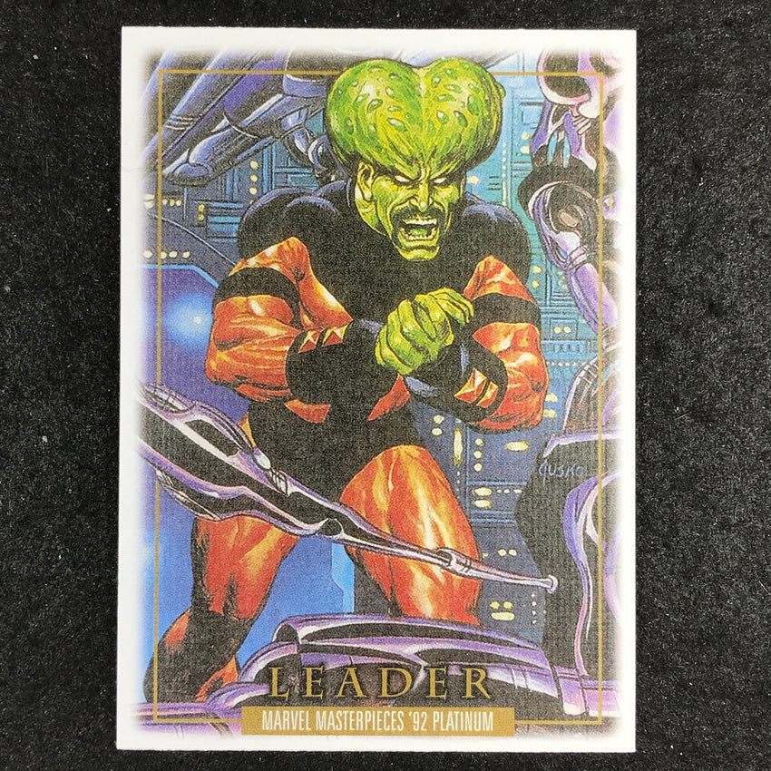 2024 Marvel Masterpieces '92 Platinum LEADER Base Canvas #42