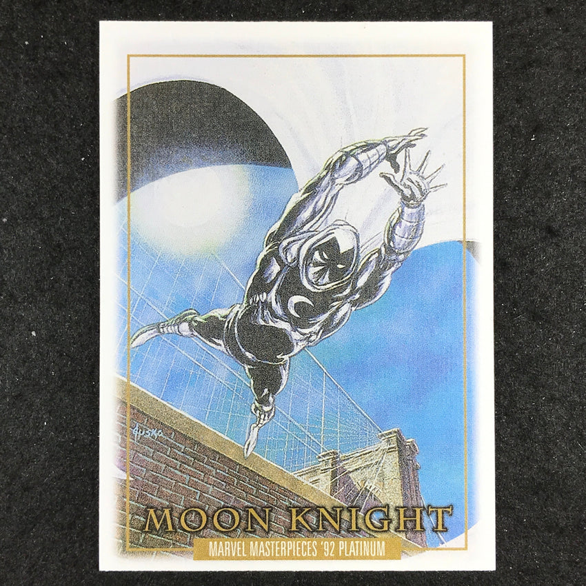 2024 Marvel Masterpieces '92 Platinum MOON KNIGHT Base Canvas #51