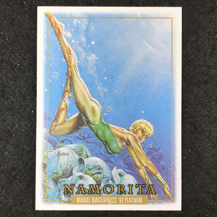 2024 Marvel Masterpieces '92 Platinum NAMORITA Base Canvas #56