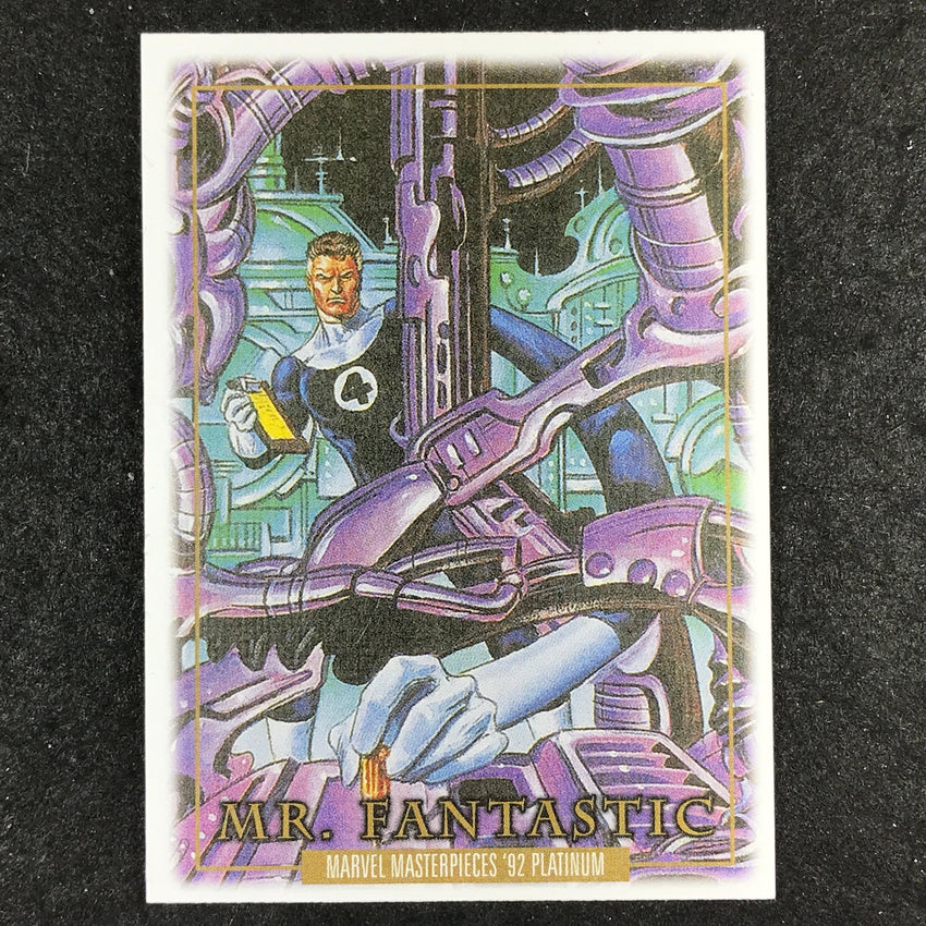 2024 Marvel Masterpieces '92 Platinum MR. FANTASTIC Base Canvas #59