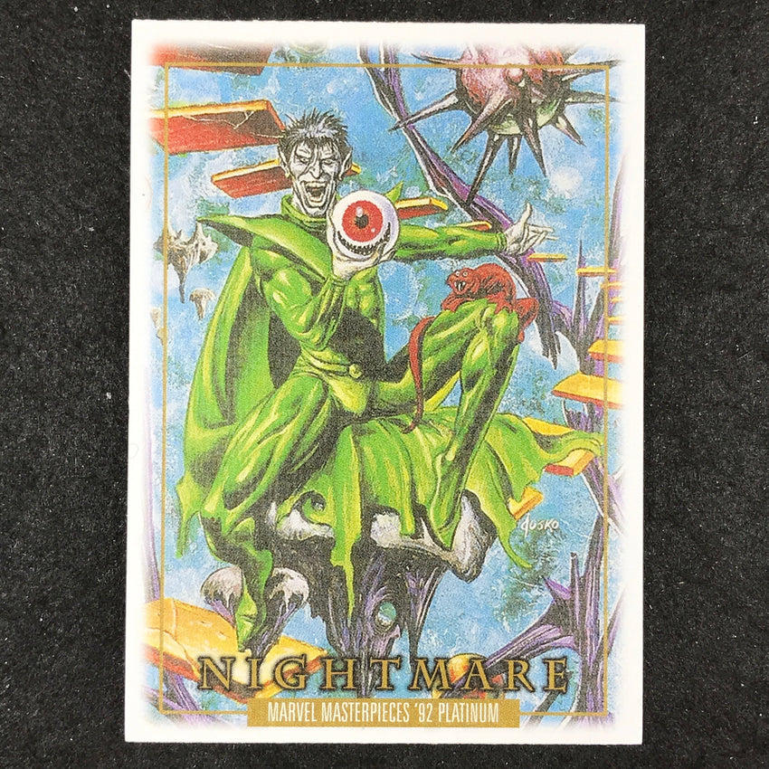 2024 Marvel Masterpieces '92 Platinum NIGHTMARE Base Canvas #61