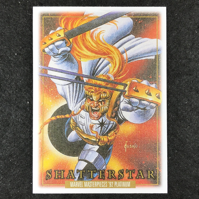 2024 Marvel Masterpieces '92 Platinum SHATTERSTAR Base Canvas #74
